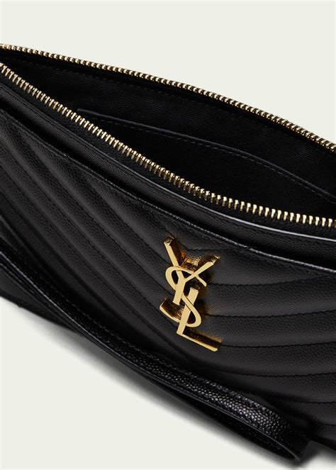 ysl monogram bill pouch|saint laurent bill pouch.